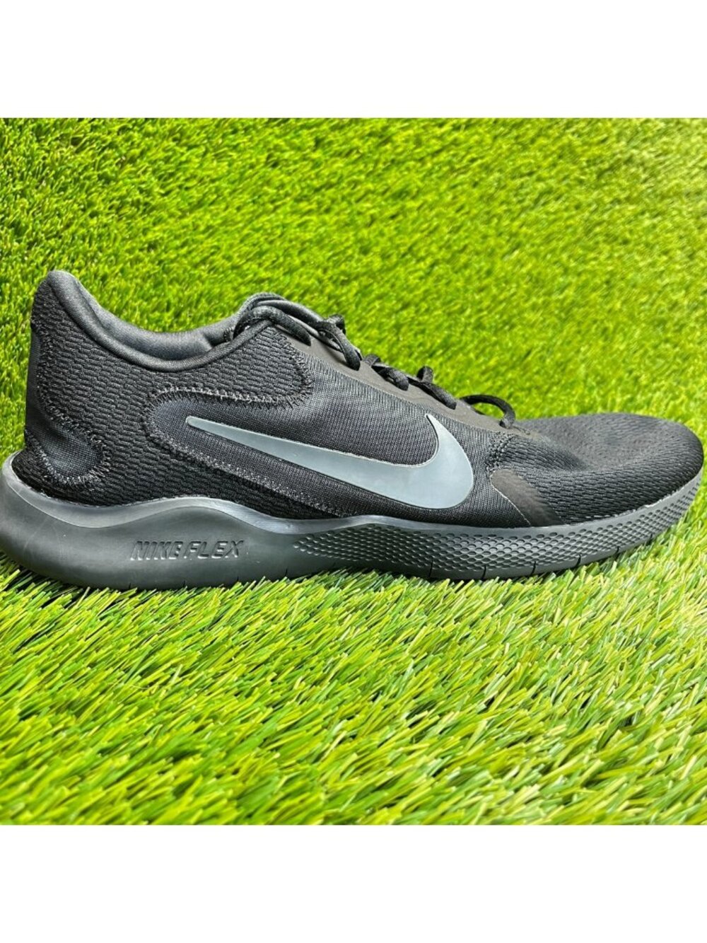 Nike Flex Experience Run 9 Mens Size 13 Black Athletic Running Shoes Sneakers